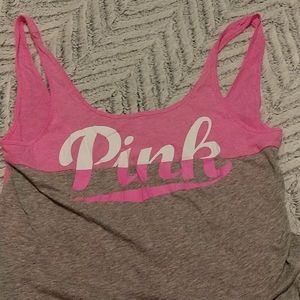 Victoria's secret pink tank top